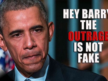 Hey Barry, The Outrage is Not Fake