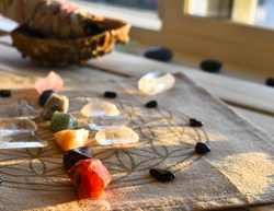 Black Acrylic Skull - Only 4 (20mm) (28)