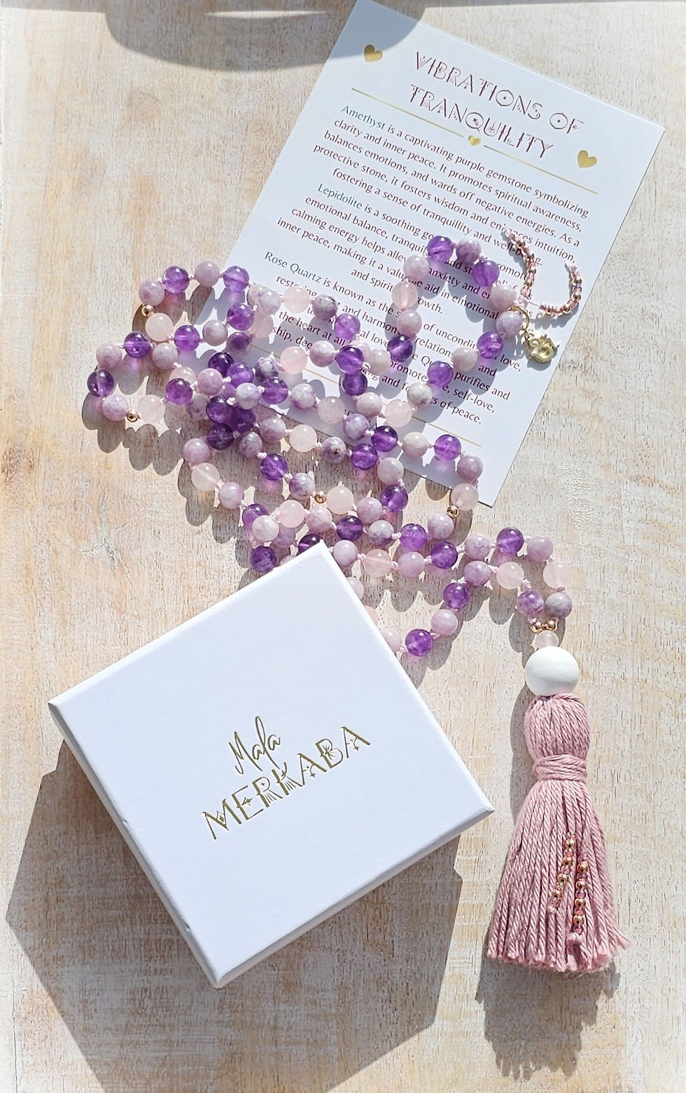 Thumbnail: Vibrations of Tranquility Mala Kit
