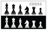 Tracing a chess set