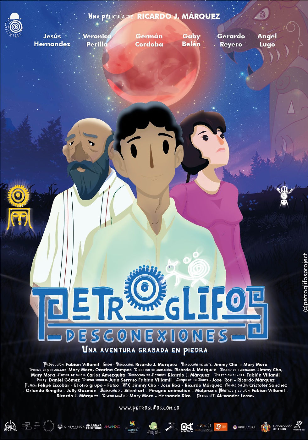 Poster petroglifos la pelicula