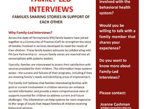 Family-Led Interviewing Available Now!