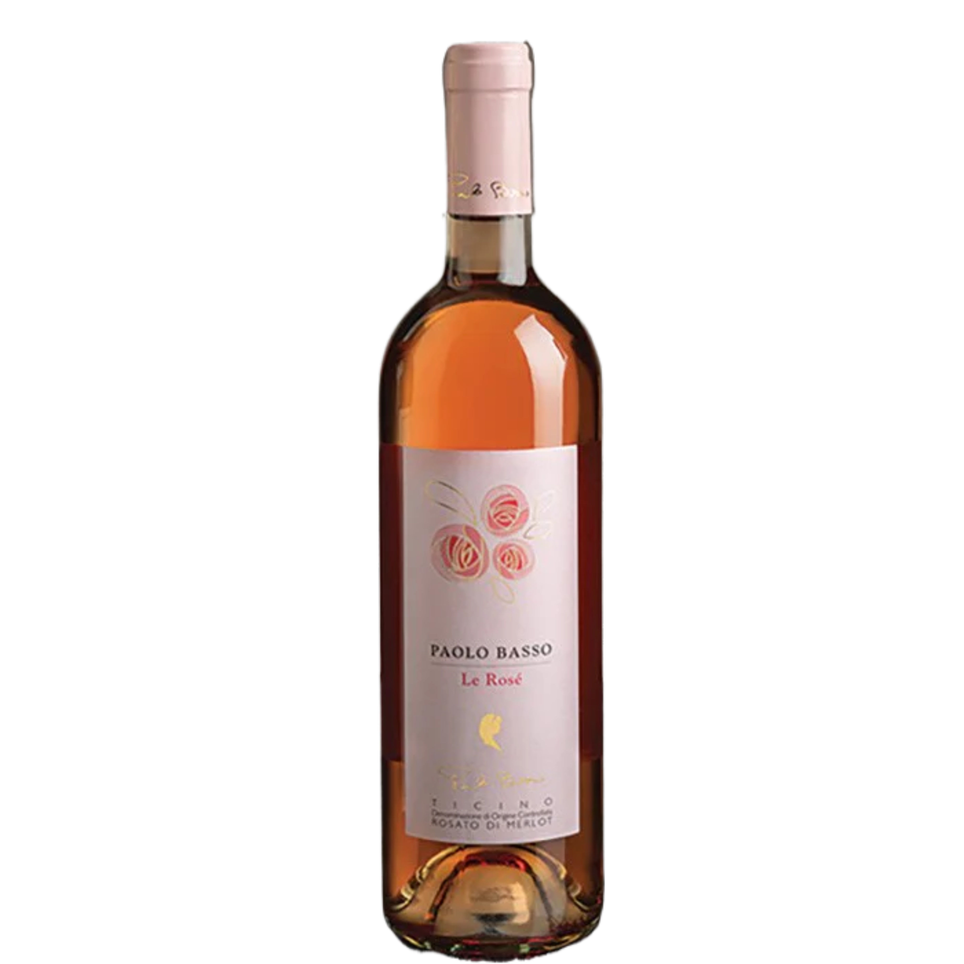 Paulo Basso Le Rosé Ticino DOC Rosato di Merlot 2022
