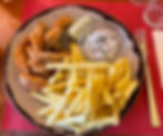 Filets de perche et frites au restaurant Cully
