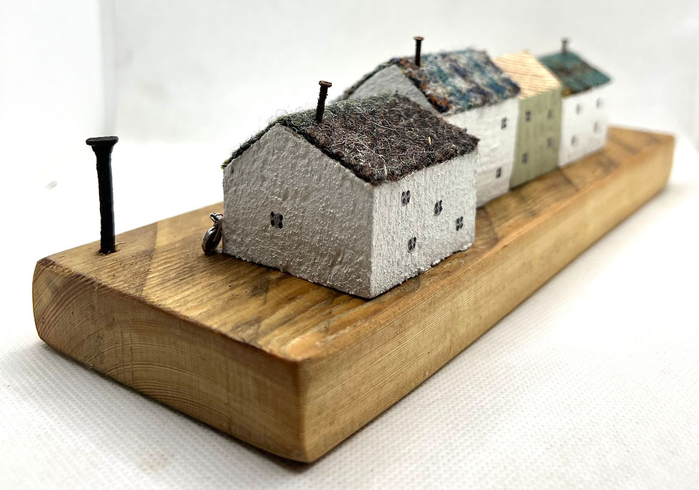 Thumbnail: Street of wooden cottages