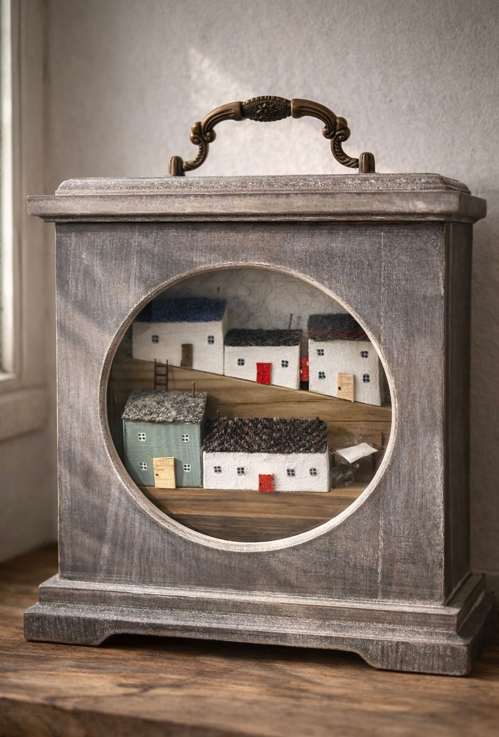 Thumbnail: Cottages in a clock