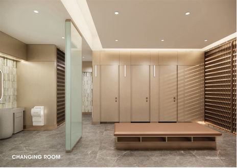 The Arden Residence OBS Changing Room