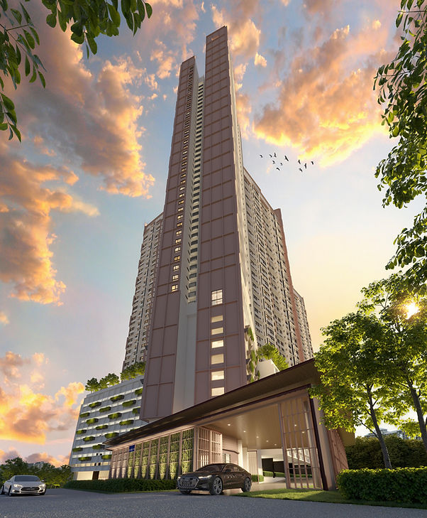 Queenswoodz Bukit Jalil Facade