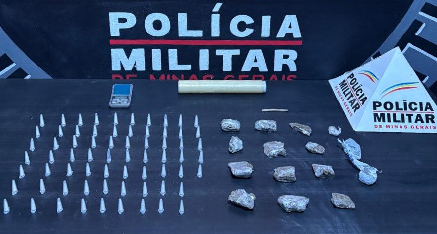 Homem é preso por agressão e tráfico de drogas em Mariana