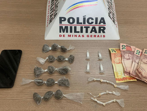 Polícia Militar prende traficante em Itabirito