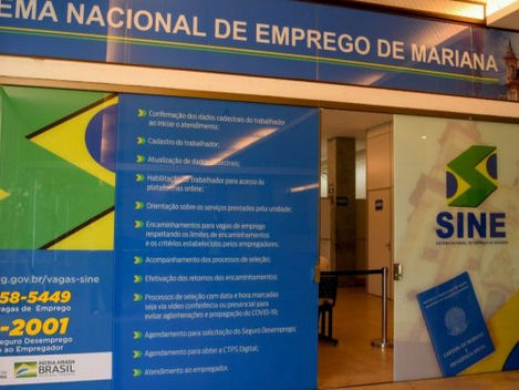 SINE Mariana tem 658 vagas de emprego para esta quarta-feira
