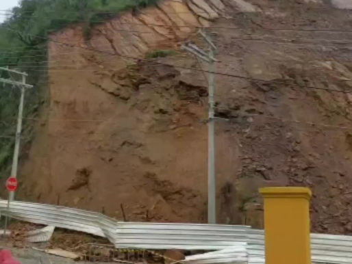 “Situação é preocupante”, afirma Defesa Civil sobre o Morro da Forca, em Ouro Preto