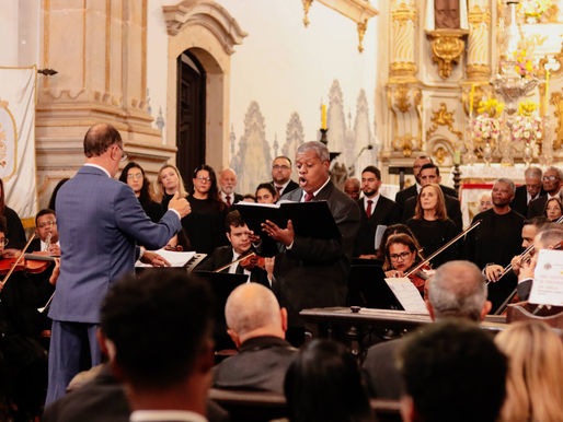 Coral Cidade dos Profetas encerra temporada com concerto especial em Mariana
