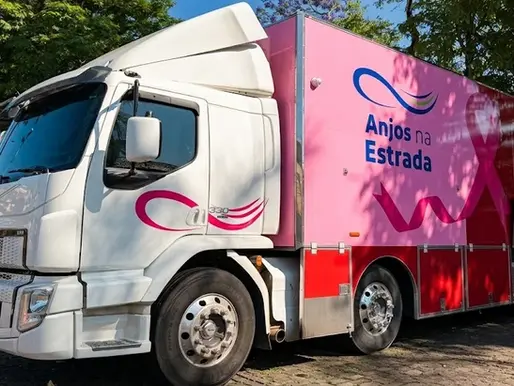 Mariana recebe carreta de mamografia com previsão de 500 exames durante o Outubro Rosa