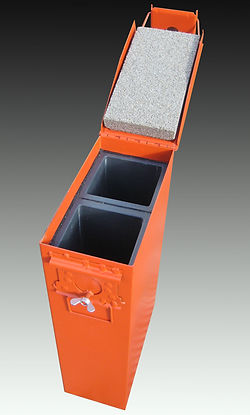 Destafe EMOE, Detsafe, Desafe blast containment, blast containment, detonator blast containment, detonator blast containment vessel, blast safety box