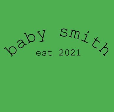 Personalised baby grow design 4