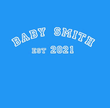 Personalised baby grow design 1