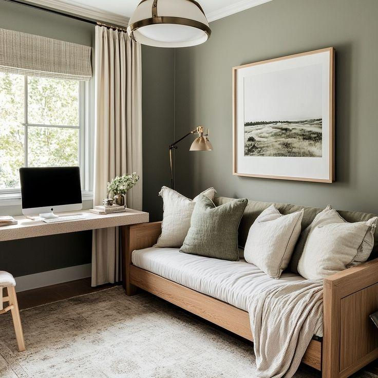 Pièces multifonctions : chambre d’amis et bureau sans compromis