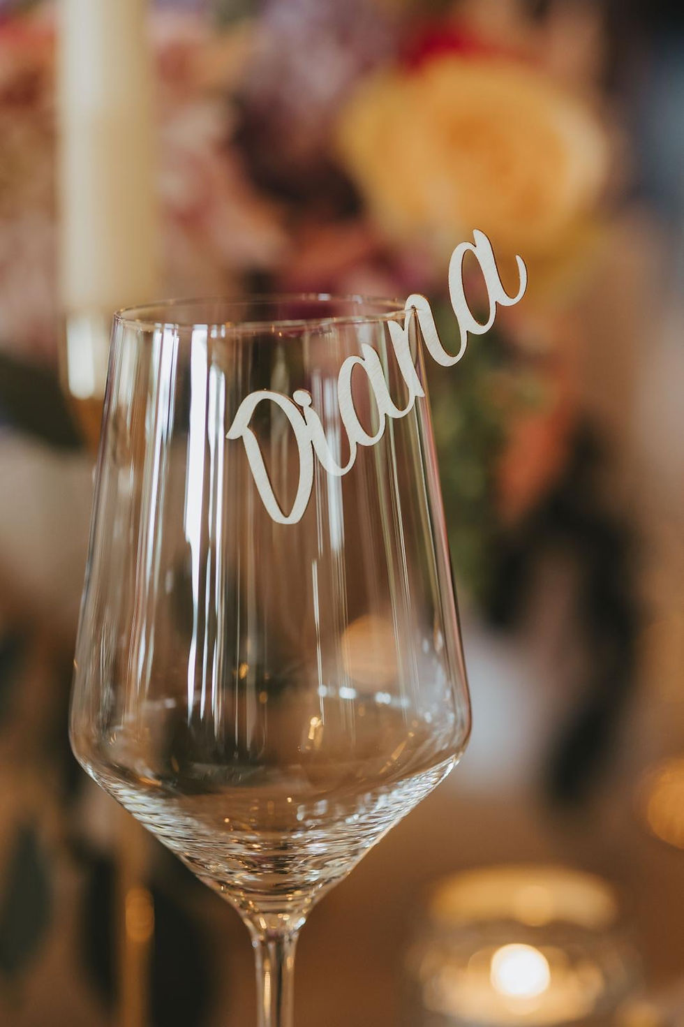 Namensschilder Hochzeit