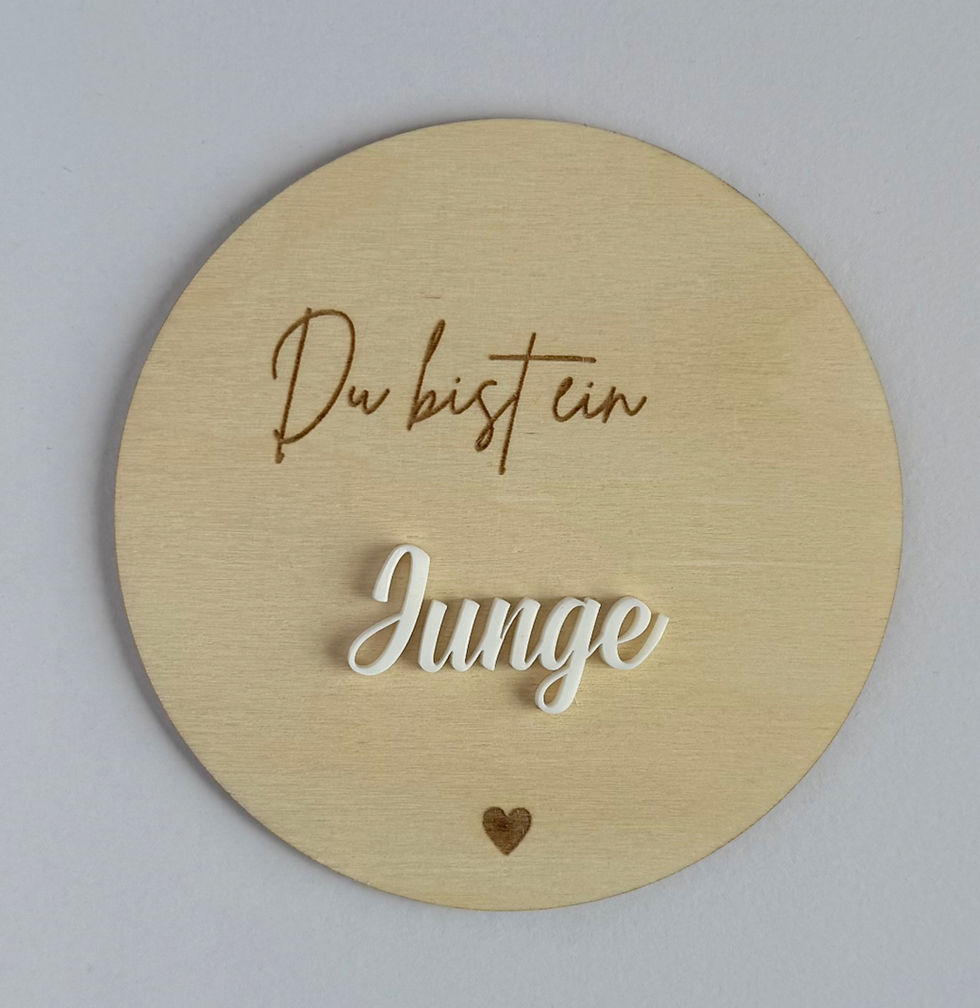 Miniaturbild: Geschlecht verkünden