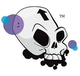Alien Country Club Skull Logo