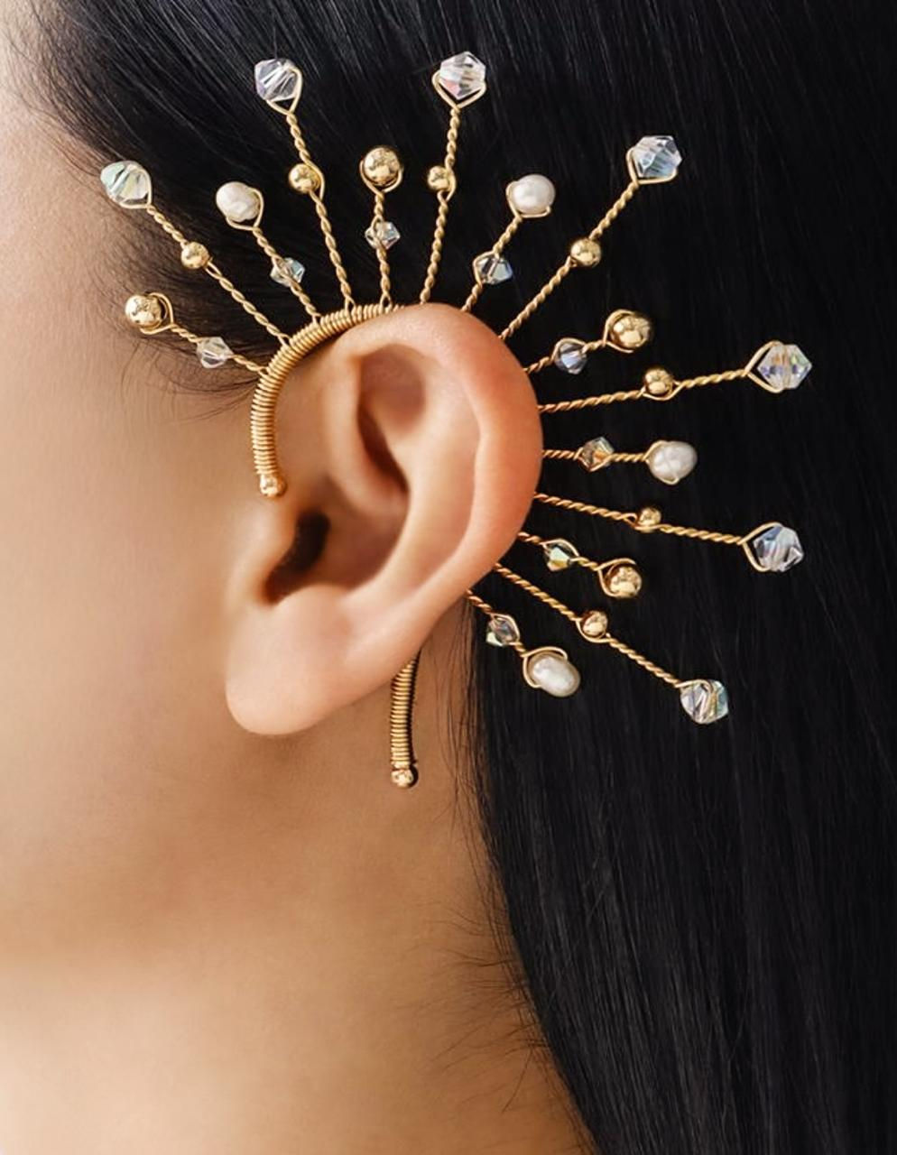 DIOSA DE PERLAS. GOLD FILLED