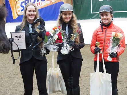 Katla Sif sigurvegari gæðingafimi