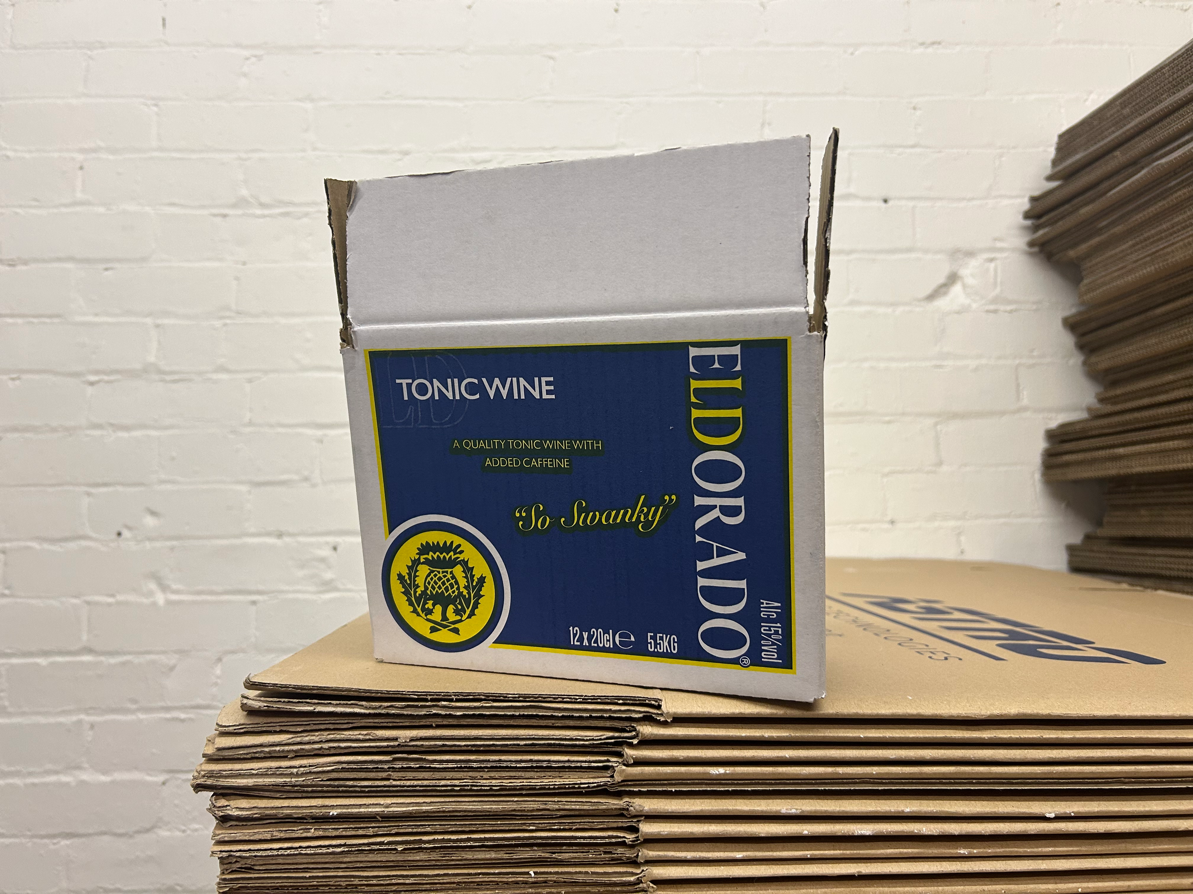 15 x Small Single Walled Box L 23 cm x W 15 cm x H 18 cm