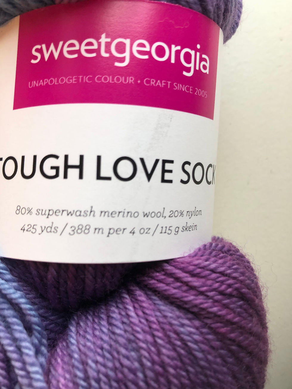 Thumbnail: Sweet Georgia Tough Love Sock