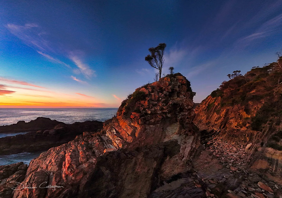 Barragga Point Sunrise.