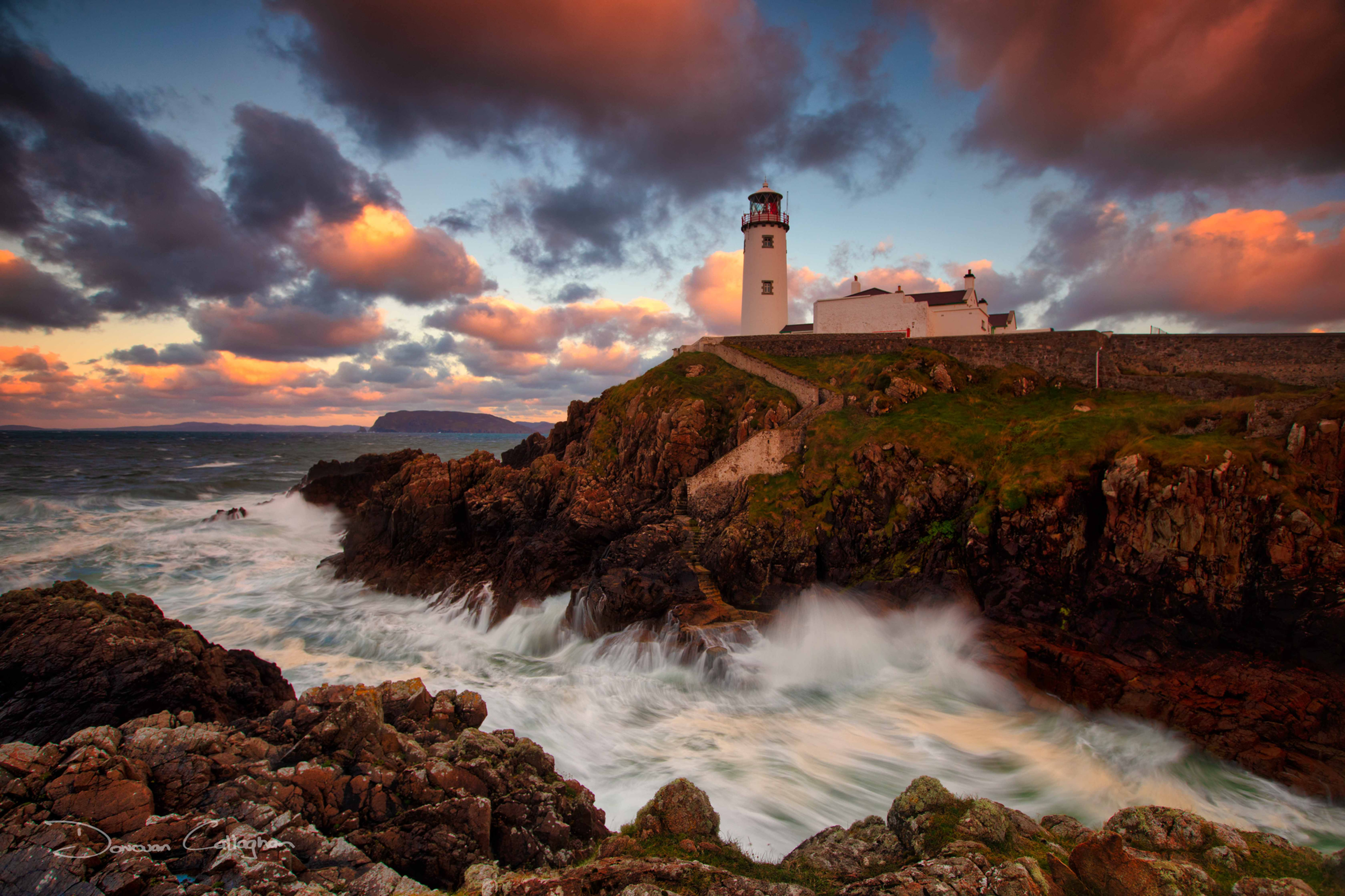 Fanad Lighthouse fine-art photograph of one of Ireland's most photographed coastal landmarks in County Donegal