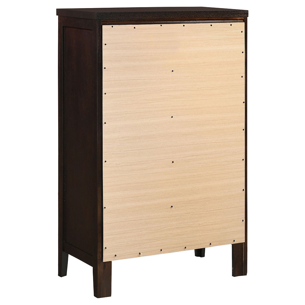 Thumbnail: Carlton 5-piece Queen Bedroom Set Cappuccino