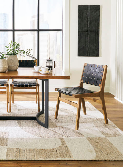 Thumbnail: Fortmaine Dining Table and 6 Chairs