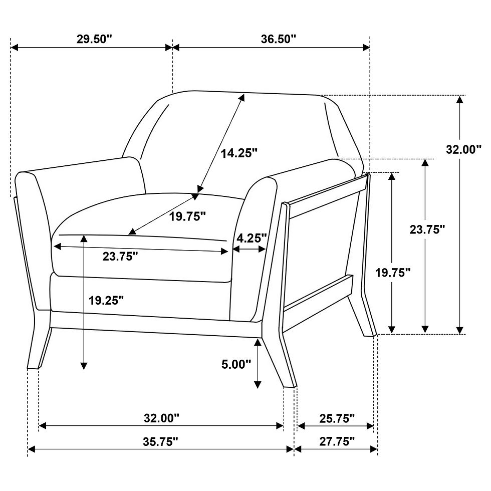 Thumbnail: Vaughn Living Room Collection Grey
