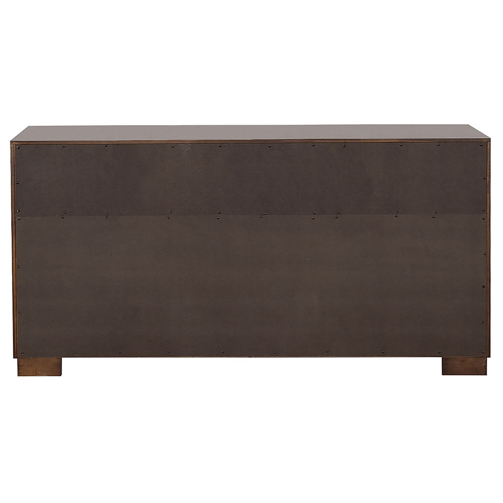 Thumbnail: Jessica 5-piece Eastern King LED Bedroom Set Cappuccino