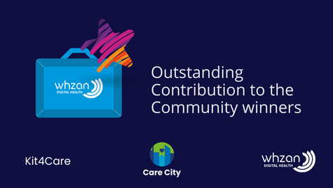 Kit4Care Wins ‘Outstanding Contribution to the Community’ Award using Whzan technology