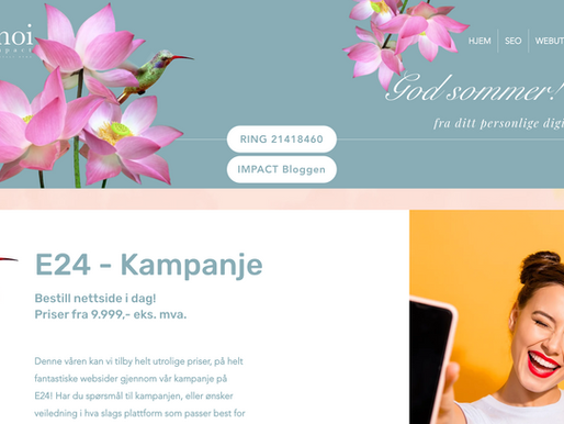 Hvorfor ikke pimpe opp nettsiden din med litt sommer?