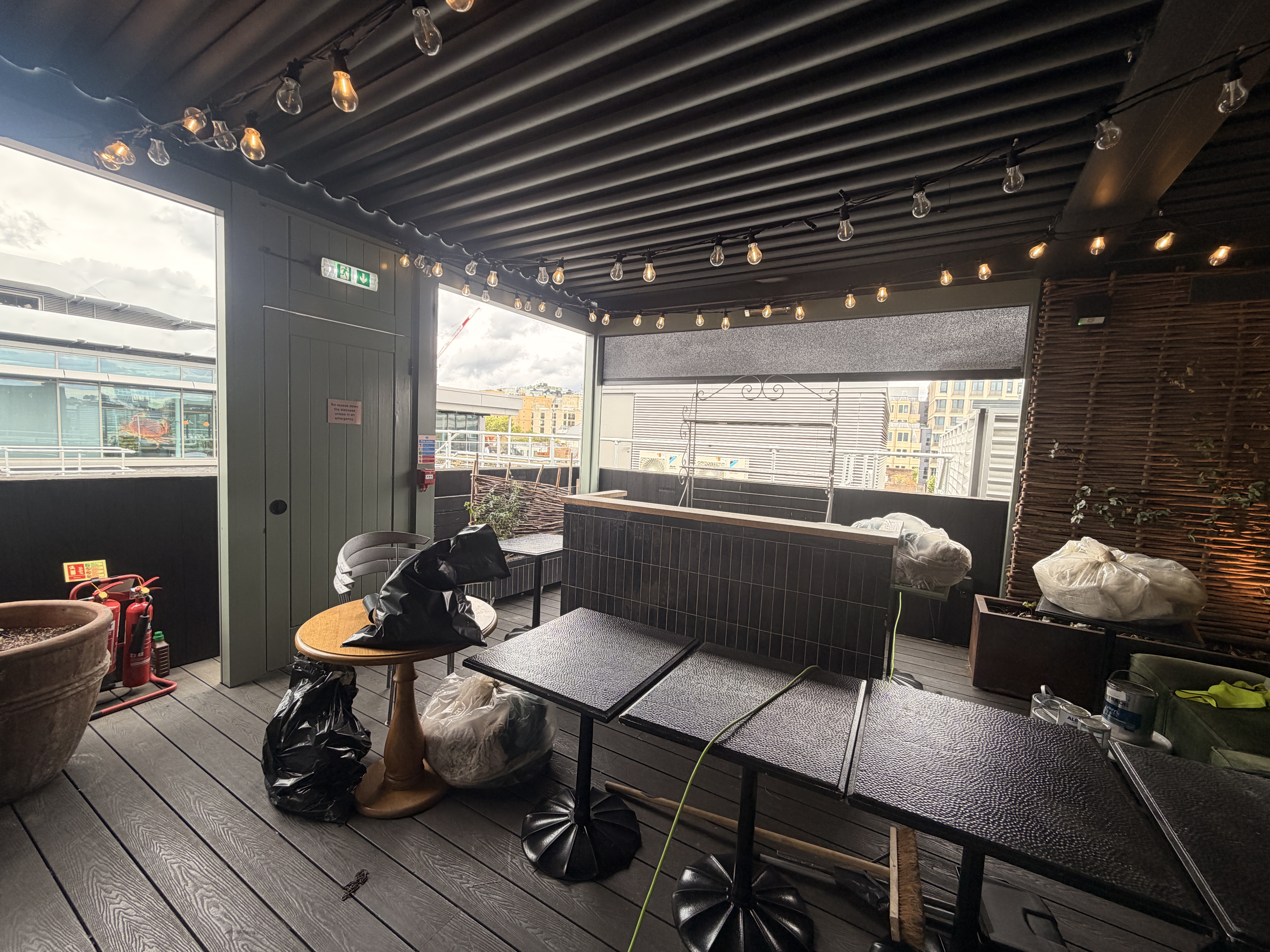 Repainting Exterior Metalwork in Covent Garden