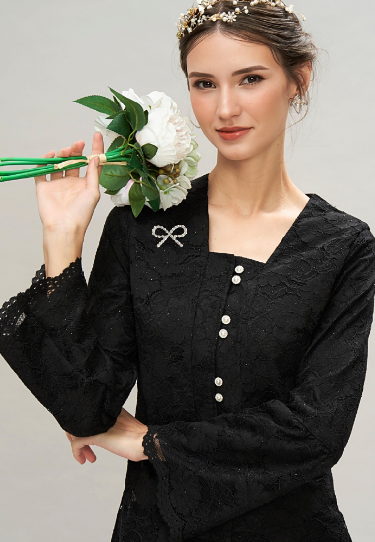 buy ribbon pearl brooch online