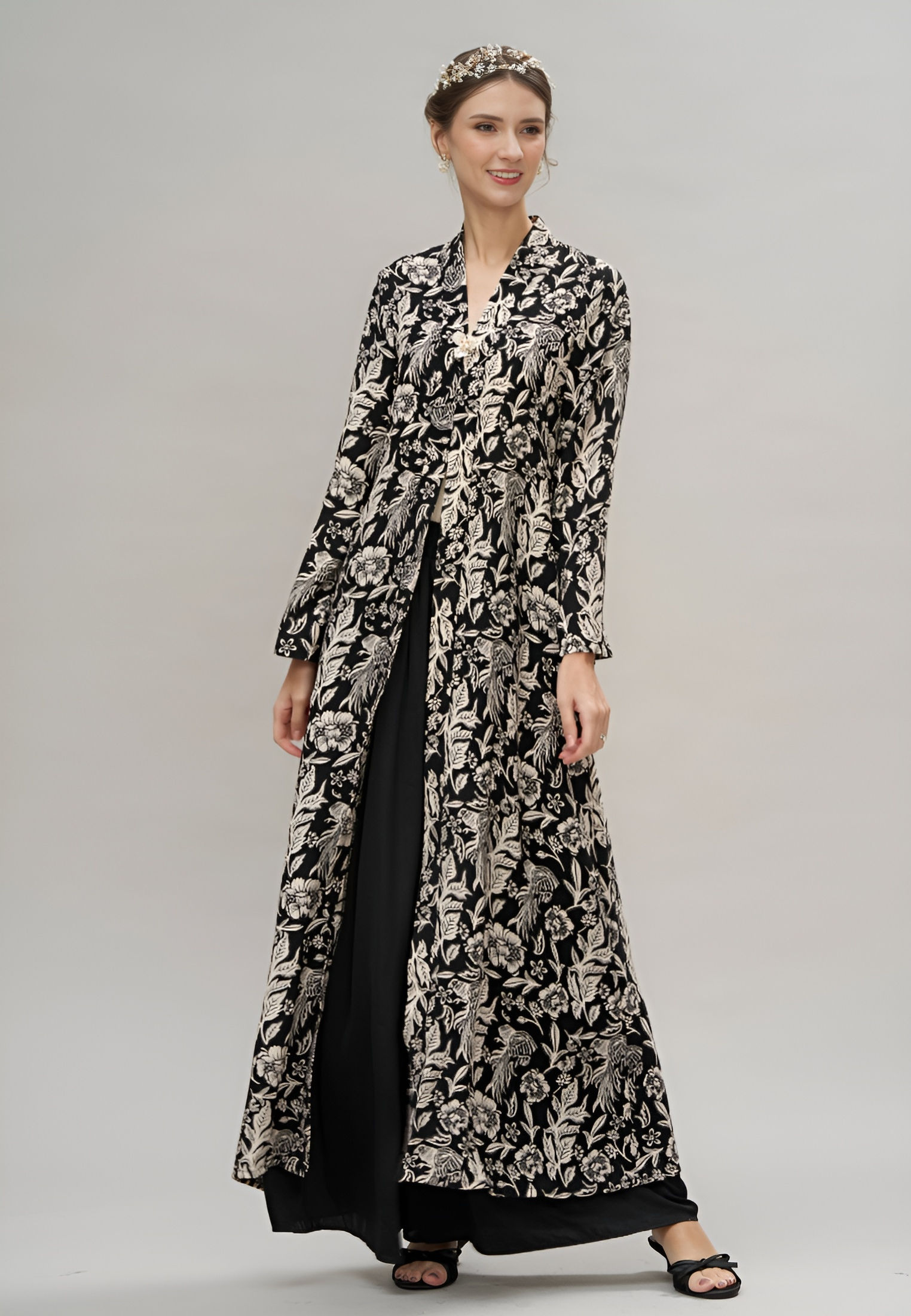 buy modern black abaya online singapore