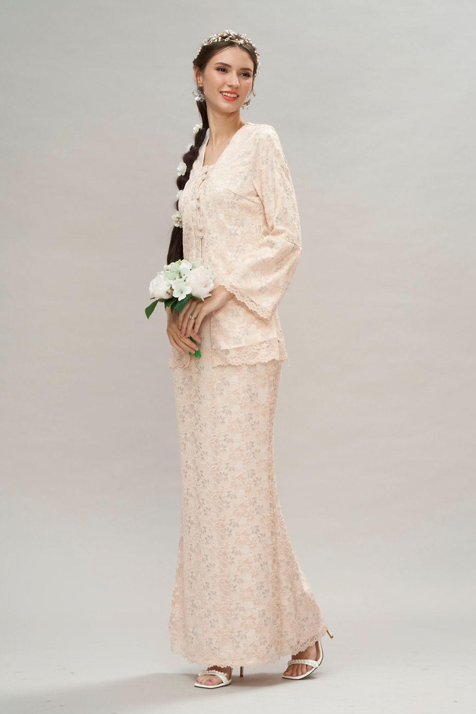 Thumbnail: buy modern lace kebaya set for hari raya 2026