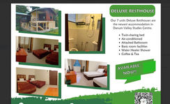 Types of accommodation at Danum Valley Field Center
