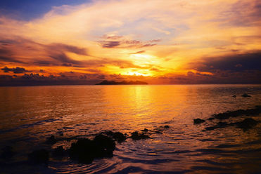 Experience the breathtaking sunset view, particularly with the Sky Mirror experience.