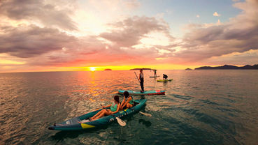 Discover Unique Coastal Sites for Paddleboarding at Tanjung Aru