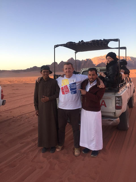 wadi rum fire camp