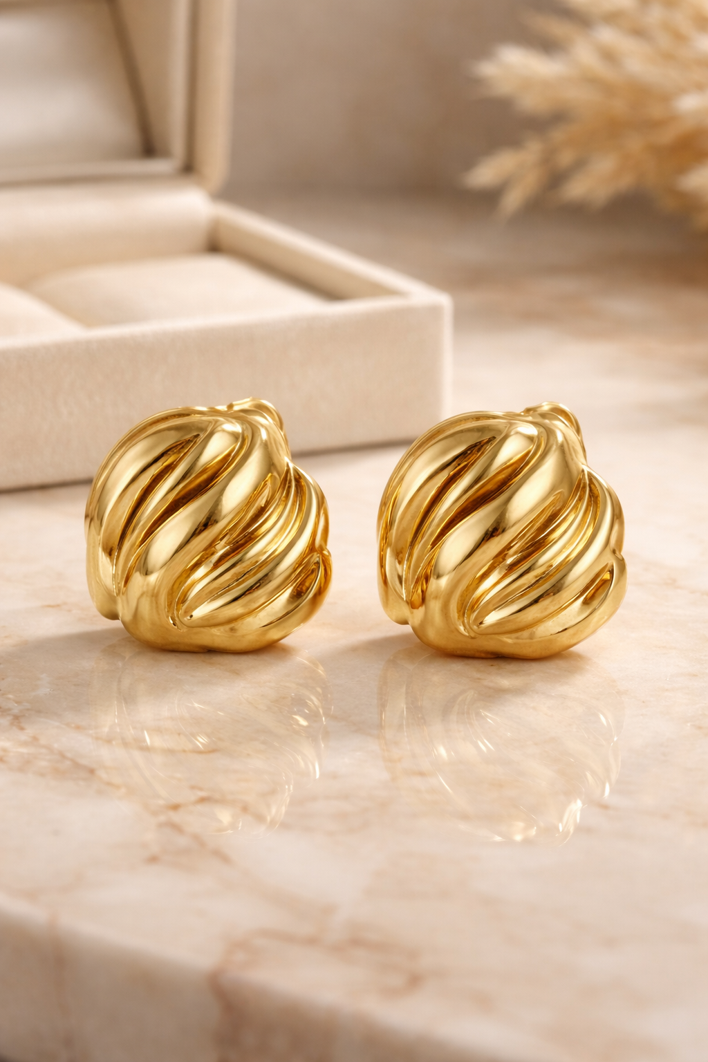 Gold Geometric Earrings