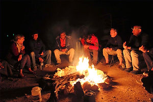 jordan desert under star