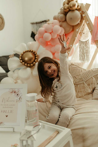 Luxury Kids Birthday Glamping Party in Barrie, Simcoe county and Muskoka