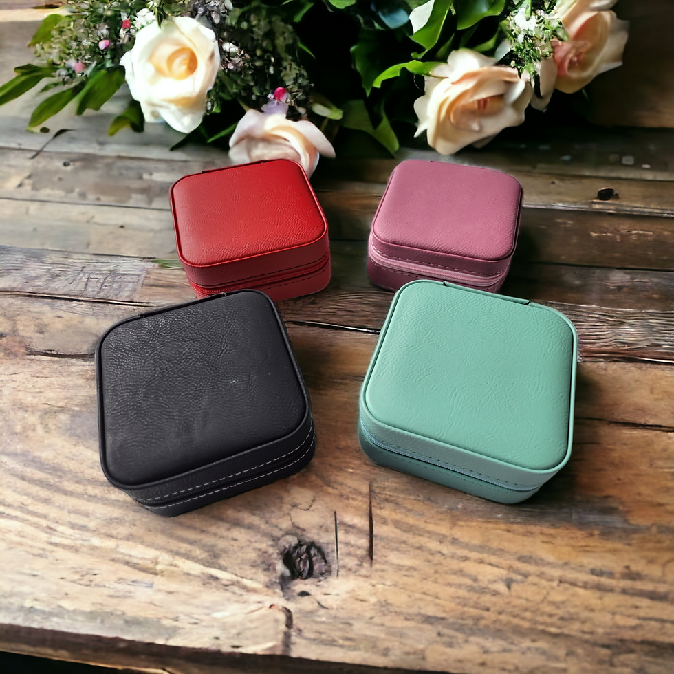 Thumbnail: Personalized Travel Jewelry Case