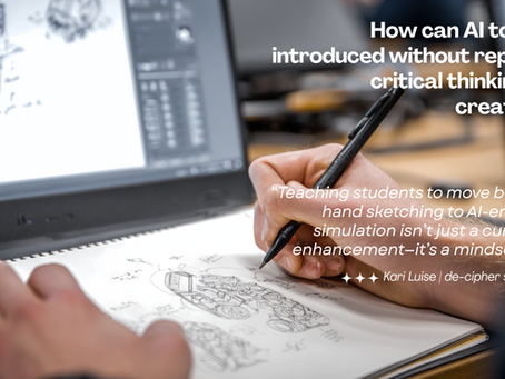 From Sketch to Simulation: Teaching Sketching, CAD and AI Side by Side in High School Architecture & Engineering